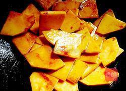 猪油烧老南瓜的做法图解9