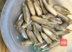 姜葱炒蛏子的做法图解2