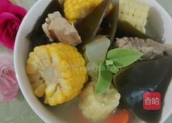 排骨玉米海带汤的做法图解6