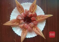 荷花水果拼盘的做法图解4