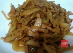 榨菜炒肉丝的做法图解13
