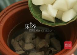 清炖牛肉萝卜汤的做法图解4