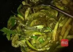 爆炒茄孒的做法图解4