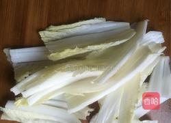 醋溜娃娃菜的做法图解3