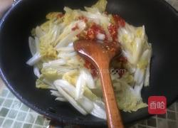 醋溜娃娃菜的做法图解5