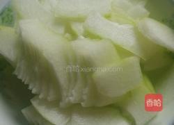 冬瓜炒肉的做法图解3