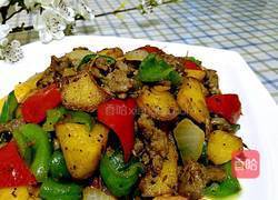 土豆牛肉的做法图解6