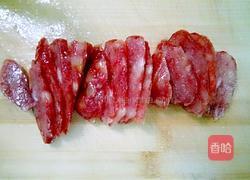 蒜苔炒腊肠的做法图解4