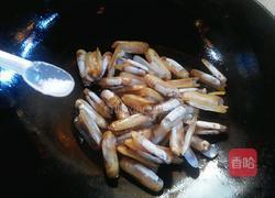 酱爆蛏子的做法图解3