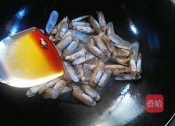 酱爆蛏子的做法图解4