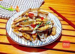酱爆蛏子的做法图解7