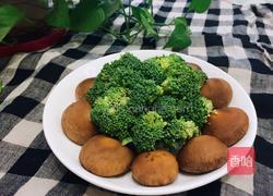 香菇西兰花的做法图解6