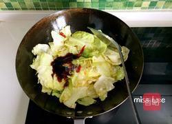 蚝油手撕包菜的做法图解5