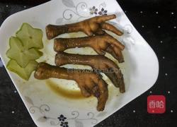 秘制红烧鸡爪的做法图解7