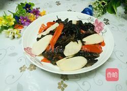 黑木耳炒山药的做法图解11
