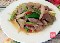 洋葱炒猪肝的做法图解10