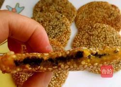黑芝麻馅南瓜饼的做法图解10