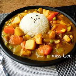 咖喱鸡饭的做法[图]