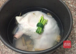 猪肚浸鸡的做法图解6