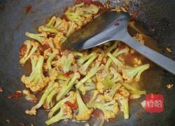 西红柿炒菜花的做法图解5