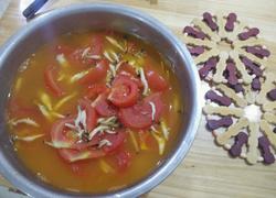西红柿蟹角汤