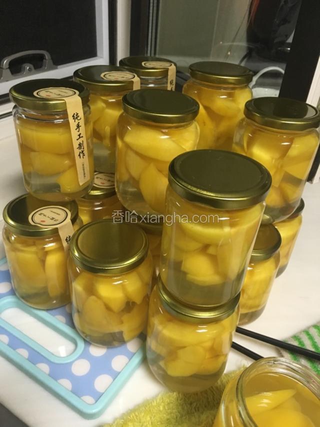 罐头放凉，放冰箱，可保存半年