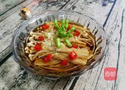 油泼金针菇的做法图解3