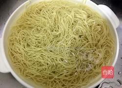 火腿沙茶酱拌面的做法图解5