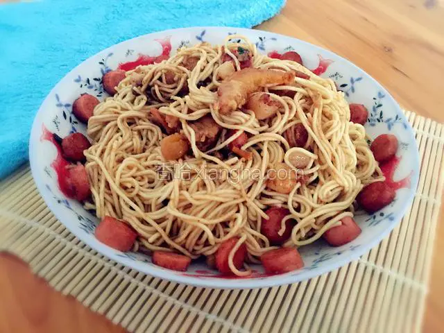 简易拌面 成品图