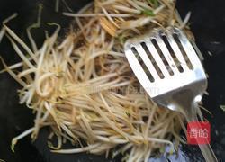 豆芽炒粉丝的做法图解4