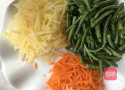 长豆炒土豆丝的做法图解1