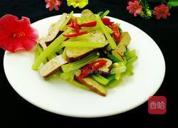 凉拌芹菜香干的做法图解7