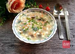 瘦肉皮蛋豆腐羹的做法图解10