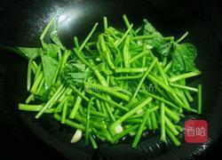 炒红薯叶的做法图解5