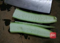 丝瓜煎饼的做法图解2