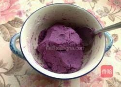 紫薯芝麻饼的做法图解5