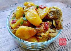 土豆炖鸡的做法图解17