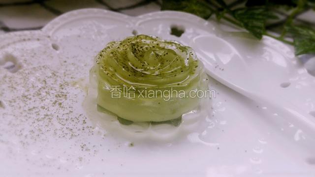 抹茶果冻
