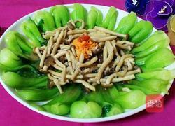 蟹味菇炒小油菜的做法图解14