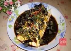 蒜泥豆腐的做法图解3