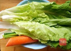 白米蔬菜粥的做法图解1