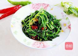 猪油渣炒青菜的做法图解9