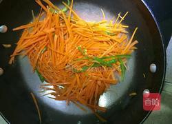 清炒胡萝卜丝的做法图解5