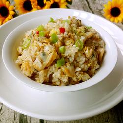 蛤蜊炒饭的做法[图]