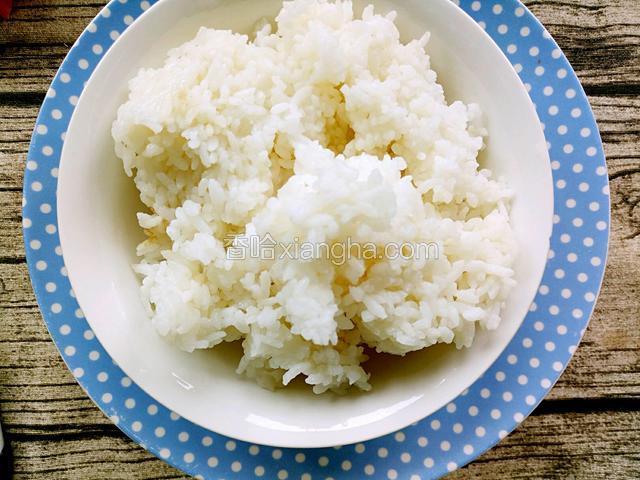 准备米饭