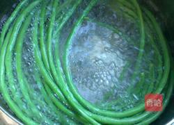 麻汁豆角的做法图解2