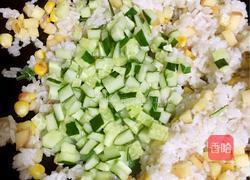 水果炒饭的做法图解5
