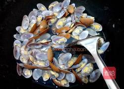 清炒花蛤的做法图解3