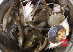 海蟹鲜虾粥的做法图解2