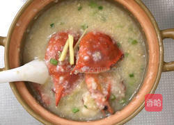 海蟹鲜虾粥的做法图解8